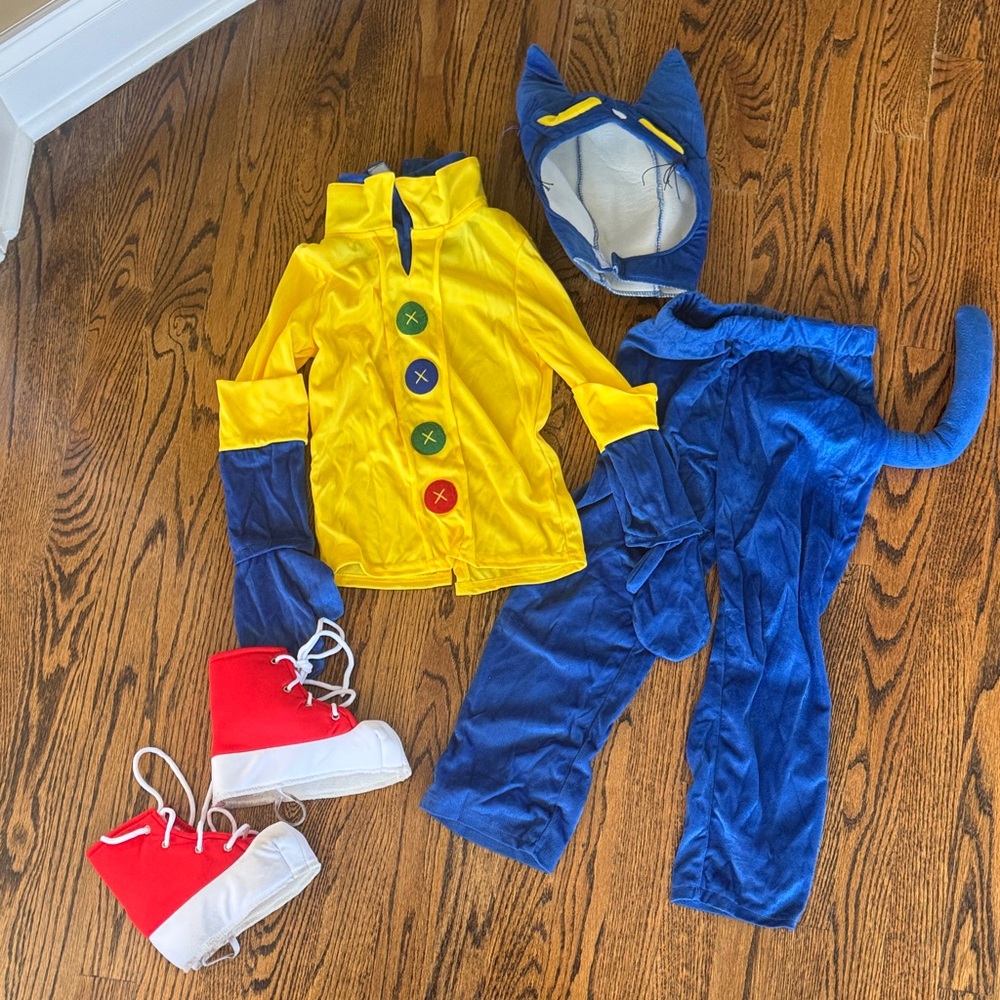 Pete the Cat Costume size XS